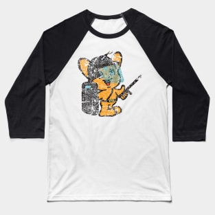 Pipokun - Riot Girl - Distressed Baseball T-Shirt